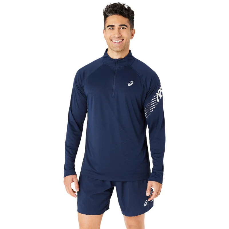 ASICS Icon Mens Long Sleeve Half-Zip