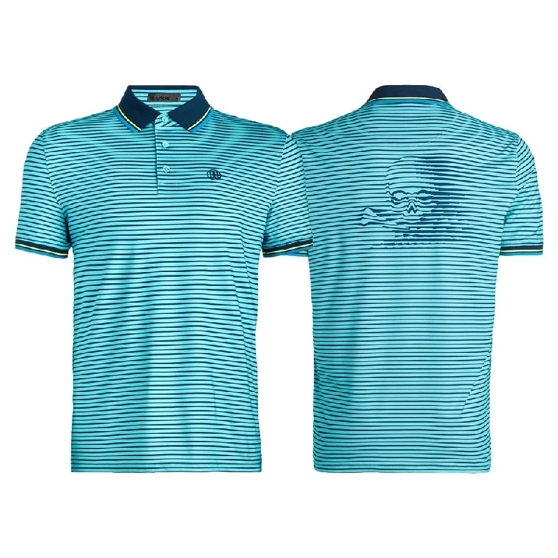 Gfore Skull & Tees 3D Tech Jersey Golf Polo 2024