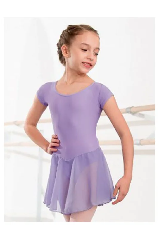 IDS Voile Skirted Cap Sleeve Leotard