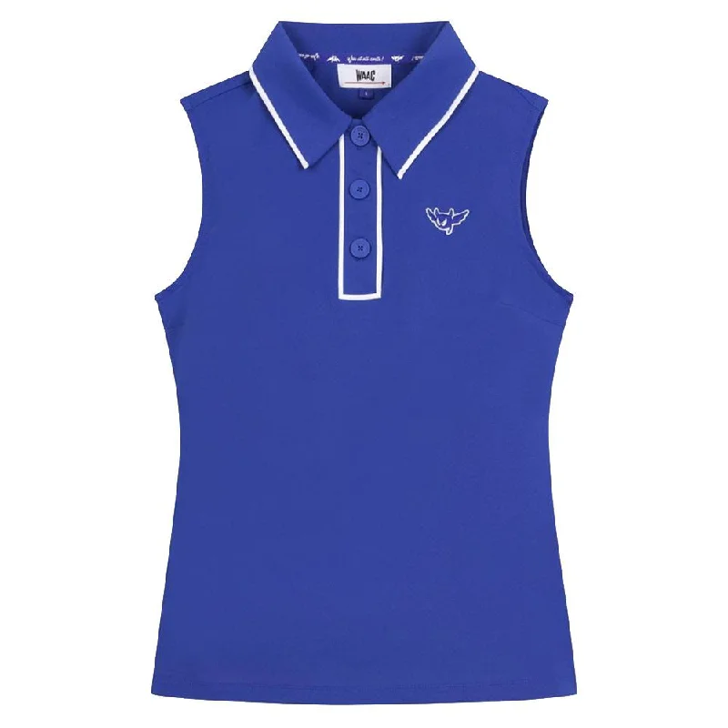 WAAC Tipping Sleeveless Pique Golf Polo 2024 Women